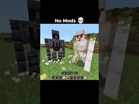 no mods ☠️#minecraft #anhdangam #minecraftmemes #minecraftmeme