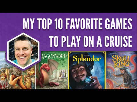 My Top 10 Favorite Games To  Play on a Cruise