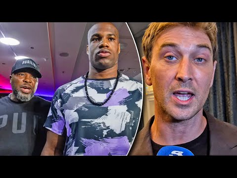 Daniel Dubois TRAINER SPLIT: ‘THE DECISION DOESN’T SIT WITH US!’ – George Warren