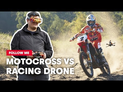 FPV Racing Drone Films A Motocross Racer Shredding A Sand Track | Follow Me - UC0mJA1lqKjB4Qaaa2PNf0zg