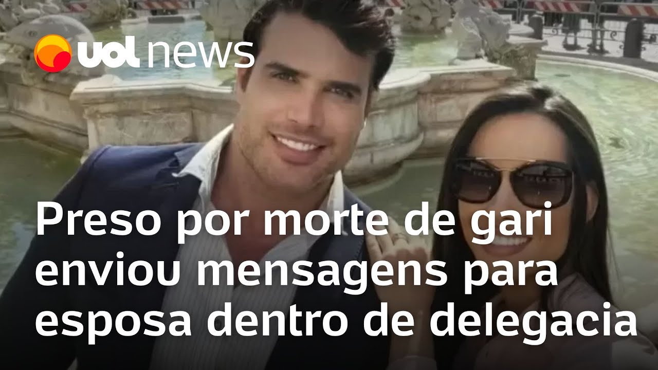 Homem que matou gari enviou mensagens para a esposa de dentro da delegacia após ter sido preso