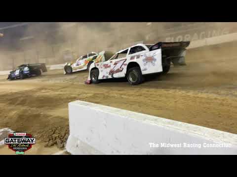 2024 Gateway Dirt Nationals Highlights - The Dome at America's Center - dirt track racing video image