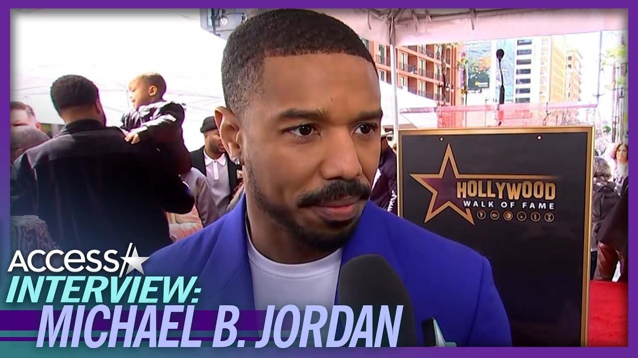 Michael B. Jordan Reflects On 20-Year Career At Hollywood Walk Of Fame Ceremony