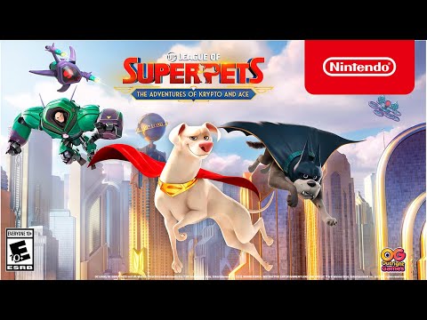 Dc League Of Super-Pets: The Adventures Of Krypto And Ace – Launch Trailer  – Nintendo Switch – Duncannagle.Com
