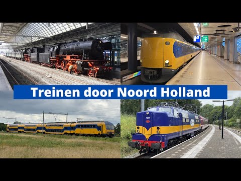 Treinen door Noord Holland - Juli 2022