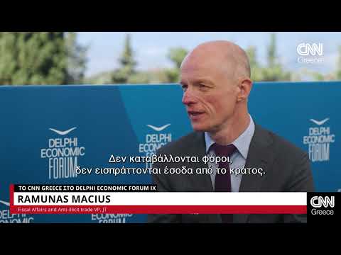 Ο Ramunas Macius στο CNN Greece