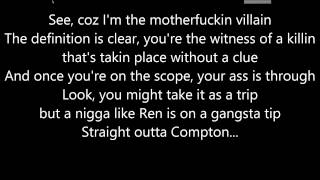 N.W.A - Straight Outta Compton [HD Lyrics]