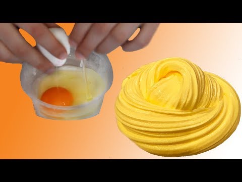Making Slime With RAW EGG!