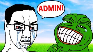 YouTube thumbnail for rackpog's video titled 'This Streamer thought I was CHEATING (RUST Trolling)'