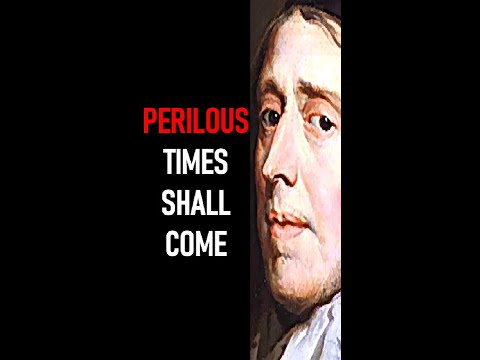 Perilous Times - Puritan John Owen Sermon #shorts (2 Timothy 3:1)