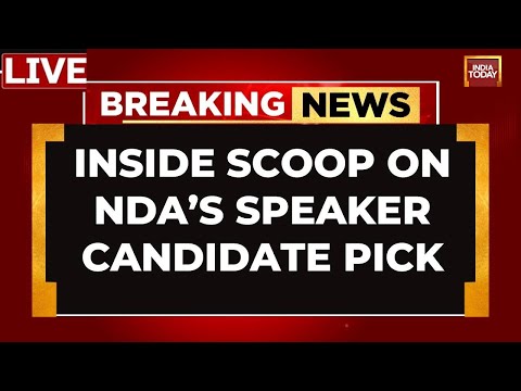 LIVE: Opposition Guns For Speaker Post | Parliament Session 2024 | India Today LIVE News