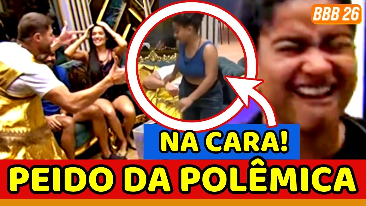 📛BBB26 SEGREDO de Milena APARECE, ELA PEIDA NA CARA DE JONAS e DESFECHO RENDE; PAREDÃO DO CAOS