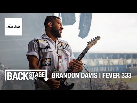 Backstage With Brandon Davis of Fever 333 | Studio Classic | Marshall