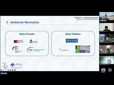Webinário  Manual de Contabilidade Regulatória do Saneamento Básico