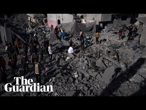 Israeli strikes in Rafah kill dozens of Palestinians, say Gaza officials