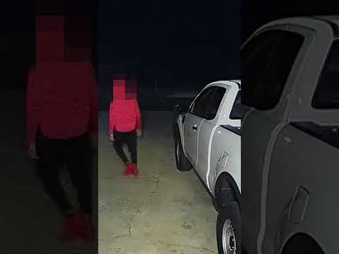 Flood Light Cam Plus sends car intruder running!