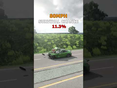 💥Realistic Simulation at Different Speeds in BeamNGdrive