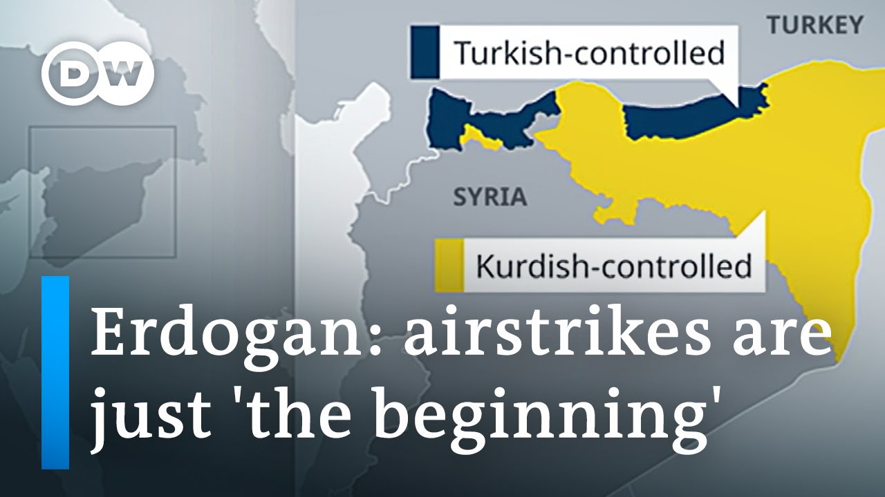 Turkey threatens to launch ground offensive into Kurdish-controlled Syria | DW News