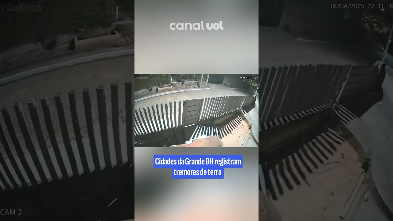 Moradores de cidades da Grande Belo Horizonte relatam tremor de terra; veja vídeos