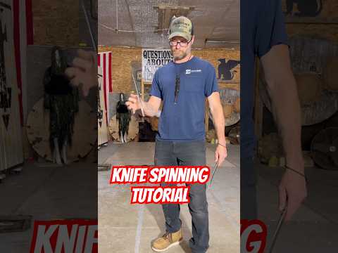 Knife Spinning/Flipping Tutorial: Lesson 1 #tutorial #howto #freestyle #knifeskills