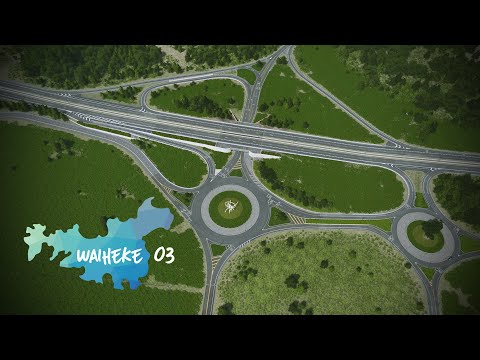 Cities: Skylines | Waiheke - 3 - Realistic Interchange [Showcase]