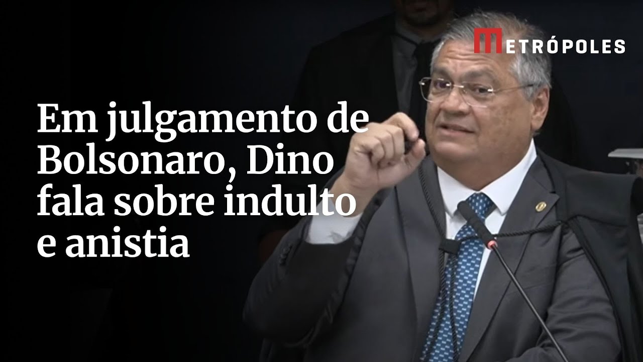 Em julgamento de Bolsonaro Dino fala sobre indulto e anistia