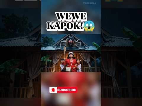 Nenek  Cubit Wewe Gombel di Bawah Hujan 🌧️