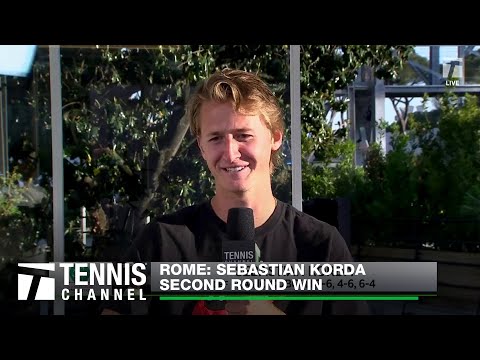 Sebastian Korda Feeds off the Hostile Crowd in Victory | 2024 Rome 2nd Rond