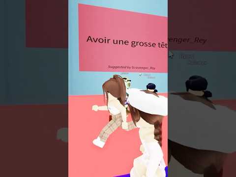 Roblox, mais je dois faire le choix ultime