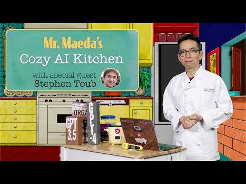 Mr. Maeda’s Cozy AI Kitchen – AI in .NET, with Stephen Toub