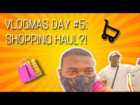 VLOGMAS DAY #5 : SHOPPING HAUL?!