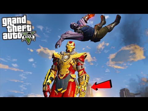 THANOS BUSTER ARMOR w/ INFINITY GAUNTLET - GTA 5 Mods - UCAbdeLiTPdjk1X2TY_ZdLDw