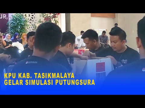 KPU KAB TASIKMALAYA GELAR SIMULASI PUTUNGSURA