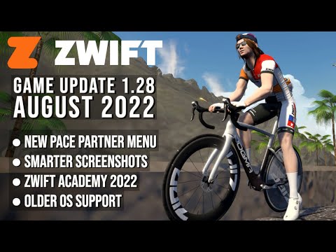 ZWIFT Updates August 2022: NEW Pace Partners Menu // Smarter Auto-Screenshots // Zwift Academy 2022