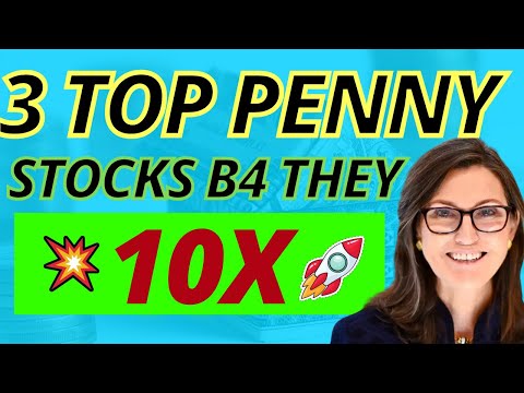 This CATHIE WOOD New Favourite $1 Penny Stock Is Still Cheap ? Ark Loads Up 3 Top Penny Stocks ??