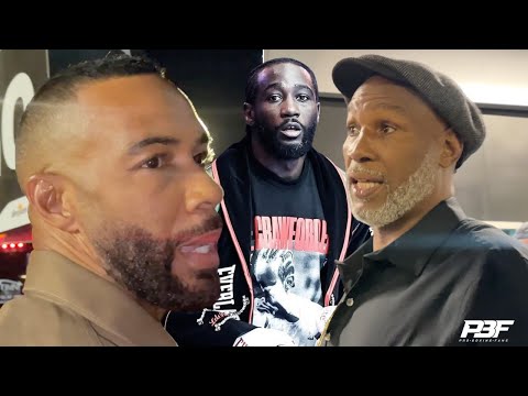 LENNOX LEWIS AND OMARI HARVEY REACT TO TERENCE CRAWFORD BEAT DOWN ON CANELO ALVAREZ
