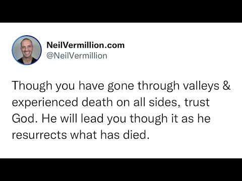 Resurrection Of Things That Have Died - Daily Prophetic Word