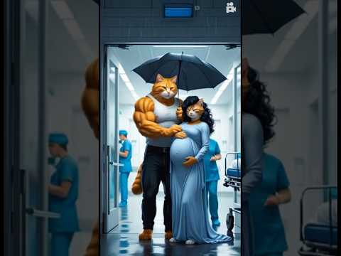 The mother cat #cat #catvideos #pets #aicat #animallife #funny #cataishorts #cute