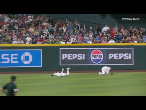 Lourdes Gurriel Jr. Injured Vs Rangers | Diamondbacks OF Carted Off With Knee Injury