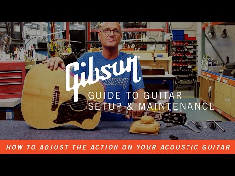 How To Adjust the Action on Your Acoustic Guitar