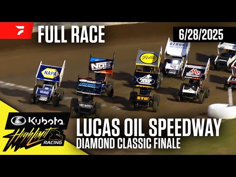 FULL RACE: Kubota High Limit Racing at Lucas Oil Speedway 6/28/2025 - dirt track racing video image