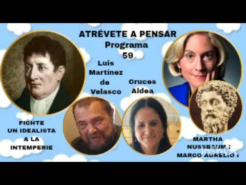 59 FICHTE/ MARTHA NUSSBAUM I- MARCO AURELIO I- Luis Martínez de Velasco/ Cruces Aldea- 25/09/2025
