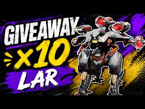 War Robots - Lar Drone Giveaway