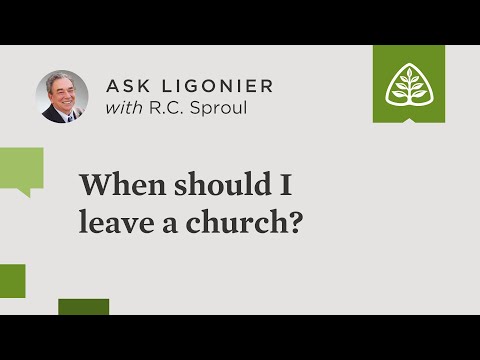 When should I leave a church?