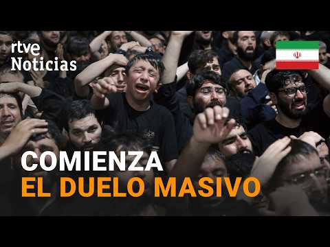 IRÁN | Los FUNERALES de ALÍ JAMENEI prevén una AFLUENCIA de MILLONES de PERSONAS | RTVE Noticias