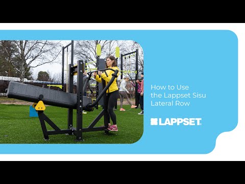Lappst Sisu | How to Use the Sisu Lateral Row