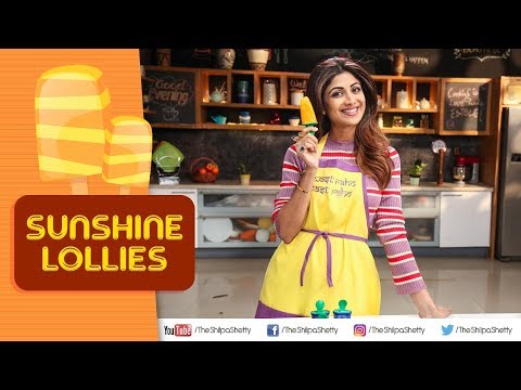 Sunshine Lollies | Shilpa Shetty Kundra | Healthy Recipes | The Art Of Loving Food - UCqoUtFTzx-fcFDdZLOGwL_w