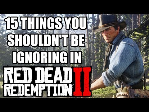 15 Things You Shouldn't Be Ignoring In Red Dead Redemption 2 - UCXa_bzvv7Oo1glaW9FldDhQ