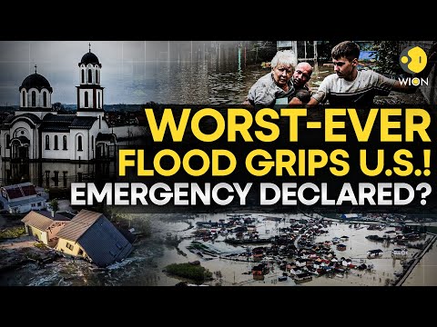 US Floods LIVE: Is America Drowning? Deadly Floods Ravage The South And Midwest! | WION LIVE