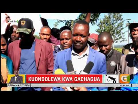 VIDEO: Kuondelwa kwa Gachagua “Wananchi wa Kericho wasema Gachagua aende home”​Citizen TV Kenya